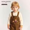 Teenie Weenie Kids Corduroy Overall Pants