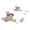 Lighted Chicken Light Up Chicken Decorative Weather Resistant Acrylic Battery Powered Colorful Light with Scarf for Ground