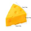 Simulation Cheese Squishy Toys Stress Relief Balls Decompression Slow Rebound Sensory Squeeze Toy For Kids Birthday Party Favors