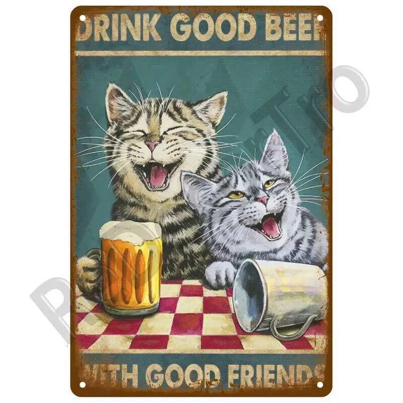 Beer Vintage Metal Whiskey Tin Sign Posters Plate Home Wall Decor For Pub Bars Cafe Clubs Retro Plaque Painting Man Cave 26T0104 26T0104