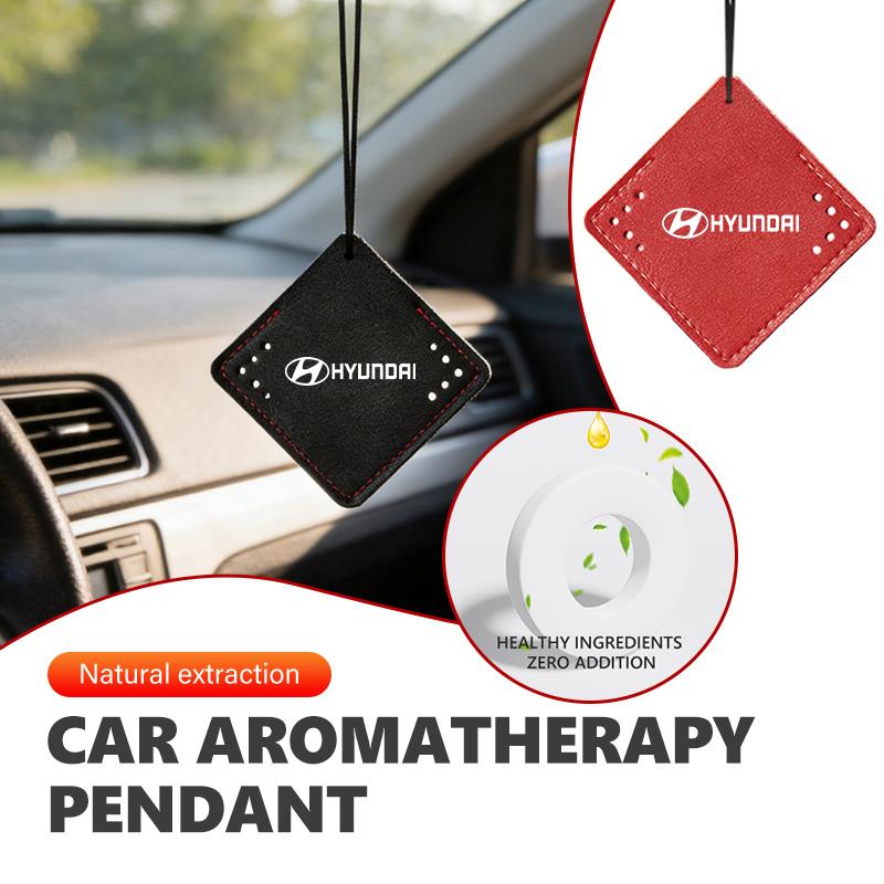 Car Air Freshener Hanging Aromatherapy Fragrance Tablets For Hyundai NLINE I30 I20 Venue Tucson Kona IX35 I40 IX20 Tiburon R5