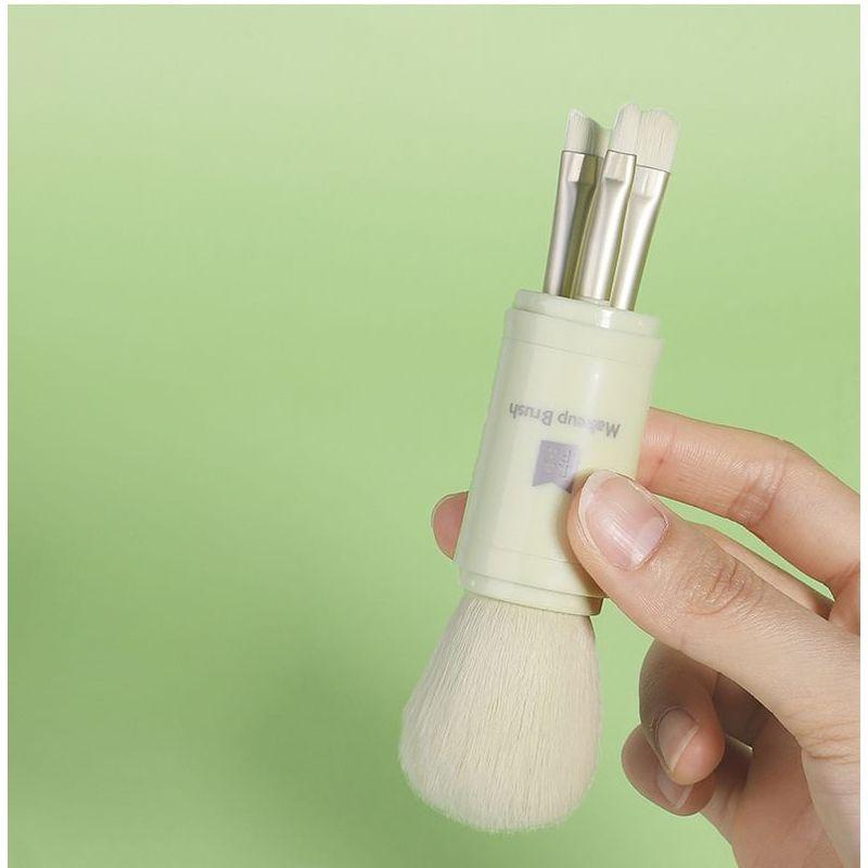 Violeta - Portable 4 in 1 Retractable Makeup Brush