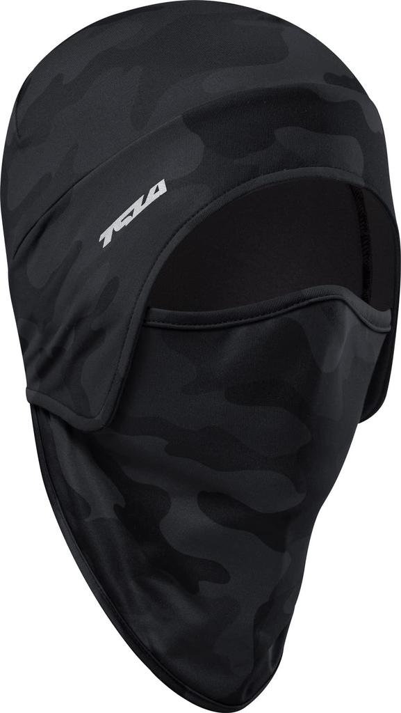 Tesla Sturmhaube Gesichtsmaske für Damen und Herren Fleece mit Nacken Camouflage Helm Winterbekleidung für und Motorräder [Warm, Fleecegefüttert, Feuchtigkeitsableitend,