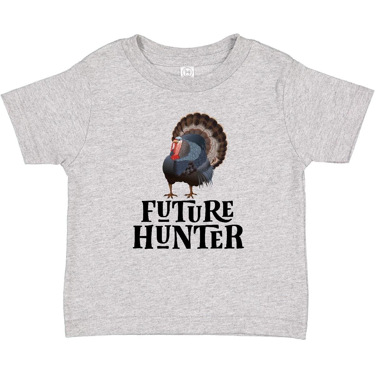 Inktastic Turkey Hunting Future Hunter Baby T-Shirt Season Bow Clothes Apparel 100