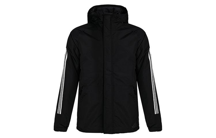 Adidas 3 Stripes Puffer Jacket International Version, Winter Men s Black CY8624 S