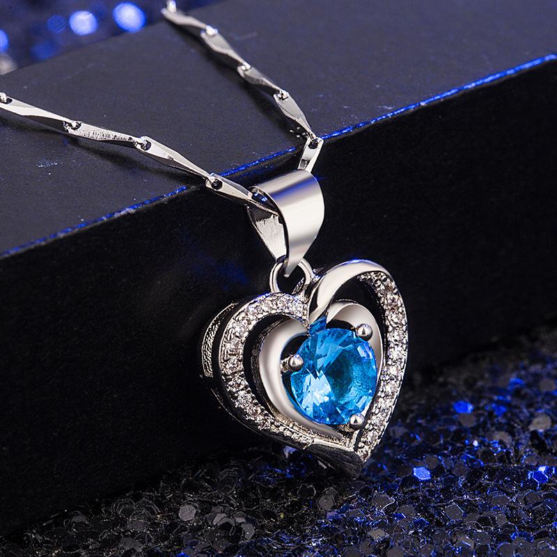 Lindon Women Necklace Pendant Copper Alloy Zircon Fashion Gift