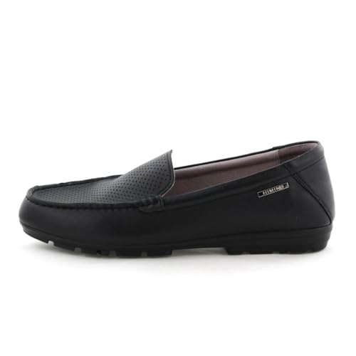 HIMIKO/Himiko/Punched Leather Moccasins/651114 Black 245