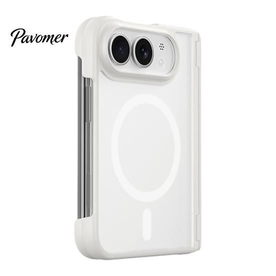 Phone Protection Cover Magnetic Case for iPhone-Duo, Shockproof Folding Cellphone Waterproof Shell Protective Cover, Professional Mobile Shell,