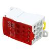 690V Terminal Block Junction Box 400A Red Blue Yellow Green DIN Rail Distribution Box Power Distribution Box