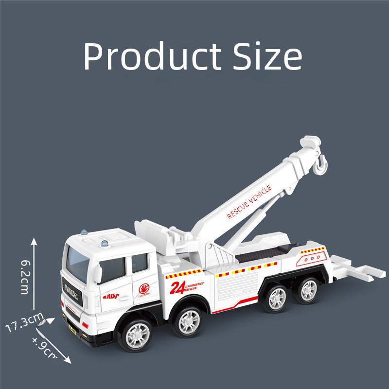 Inertia Kids Environmental Sanitation Vehicle Toy Interactive Skills Features