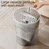 ABS Black Kitchen Bin Stylish And Practical Addition To Home Black Waste Paper Bin Waste Paper Bins