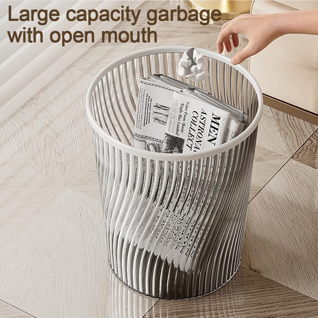 ABS Black Kitchen Bin Stylish And Practical Addition To Home Black Waste Paper Bin Waste Paper Bins