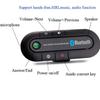 HOt Sale Wireless Handsfree Car Bluetooth 4.1 Sun Visor  Speaker Speakerphone MP3 Music Player Car Charger