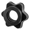 4x Barbell Spinlock Collars Replacement Bar Hexagon Nut for Barbell Bar Training