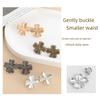 Four-Leaf Clover Detachable Waist Buckle - Adjustable Jeans Waist Button