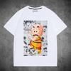 Dragon Ball Wukong joint short-sleeved T-shirt male queen big hand-painted same men's and women's pure clothes loose halfsleeves