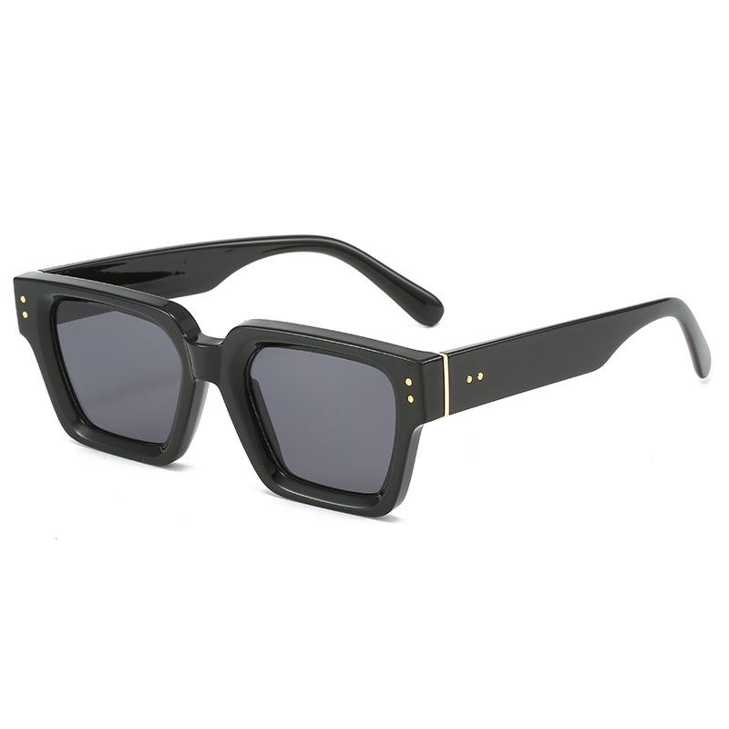 JYL Sunglasses Square Uv Protection Plain Hong Kong Style 8263 A-18489
