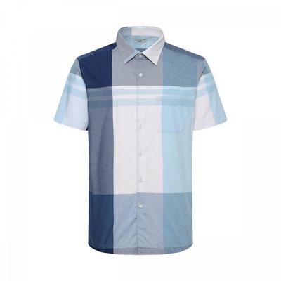 Men S Big Check Regular Fit Short Sleeve Shirt dmS3ShcS132b1