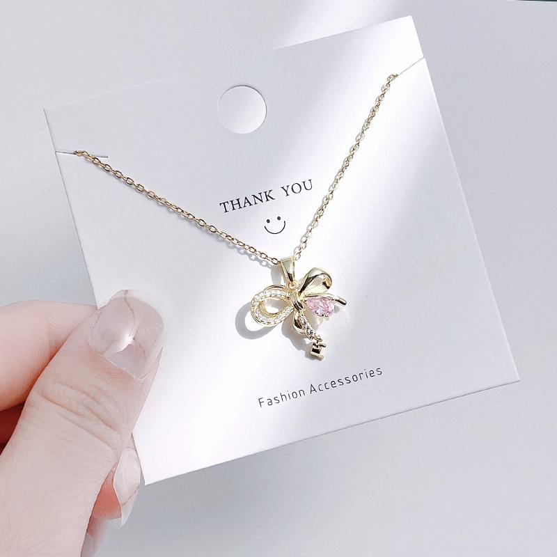 Inspired Butterfly Titanium Steel Women's Necklace - Non-Fading, Versatile, Light Luxury Clavicle Choker