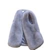 Imitation fur vest women's short autumn and winter new imitation fox fur vest thickened vest plush jacket