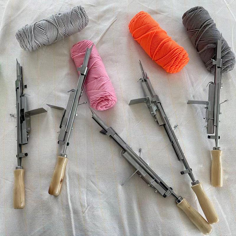 Unealtă de tufting cu fir lung țesută manual pentru covoare