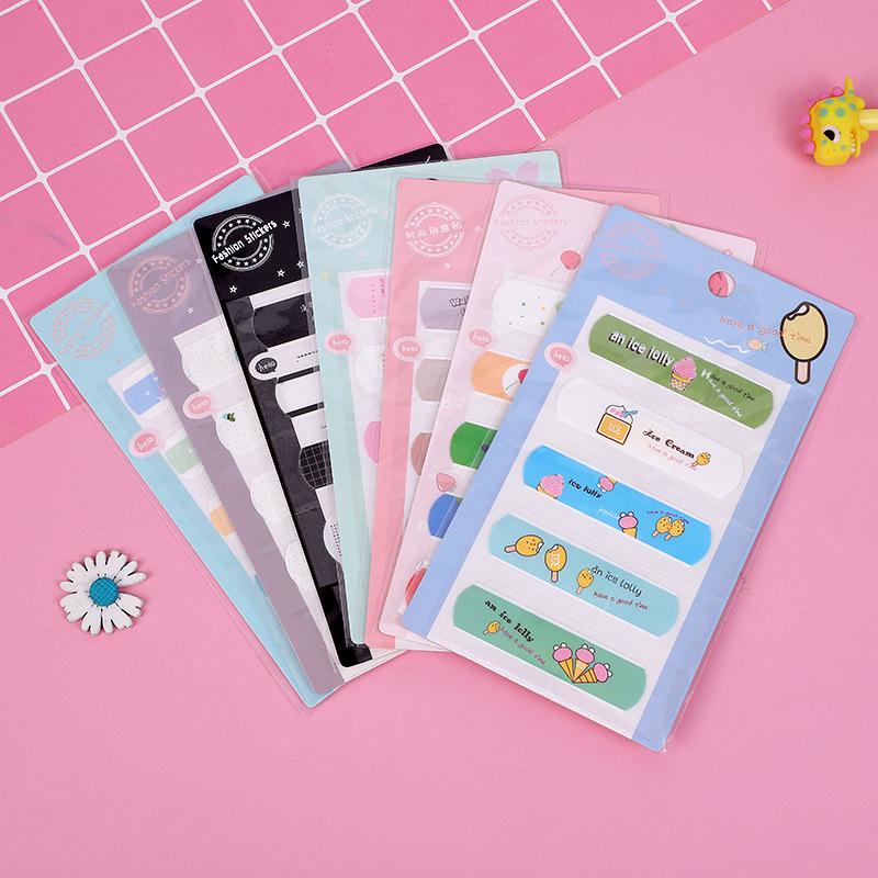 New Cartoon Band-Aid Shaped Stickers for Travel & Outdoor Use