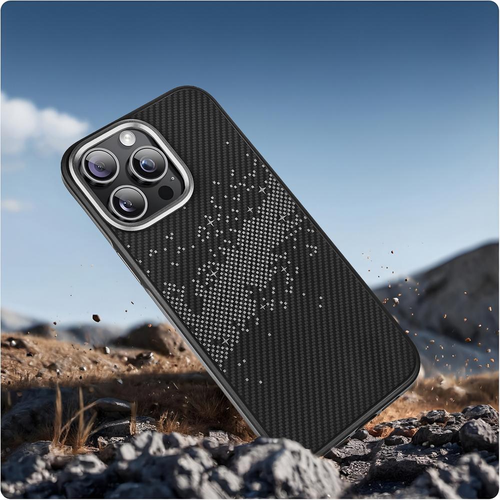 iPhone 14 Pro Case, Milky Way, Gray