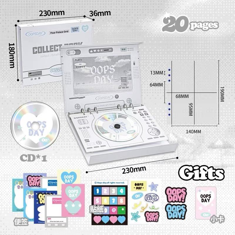 Retro Y2K Style Game Machine Shape Picture Album Kpop Idol Card Binder 3 Inch Card Collection Book for Students Gifts 2025 New