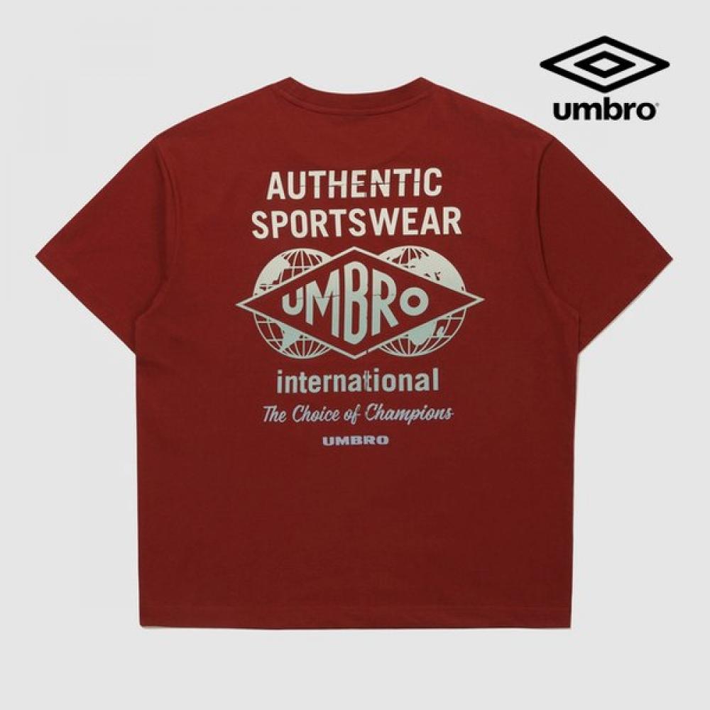 Umbro Hbl BriT Casual Ombre T shirT Ur121crs23 Cbr BRICK BROWN90 5670₽