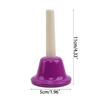 Colorful Handbells Set 8 Note Musical Bells Gift for Toddlers Children Kids