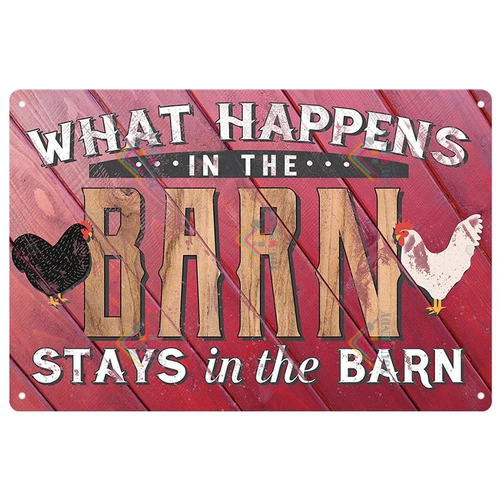 Retro Tin Sign I Love My Ladies Vintage Metal Sign, Funny Chicken Farm Decor, Farmhouse Sign, Country Decor, 7.9x11.8 Inch