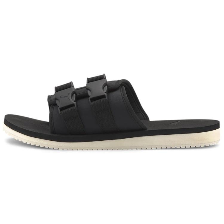 PUMA Wilo Lux Sandal Nylon Black Whisper White Men s 372545-01 EU 42