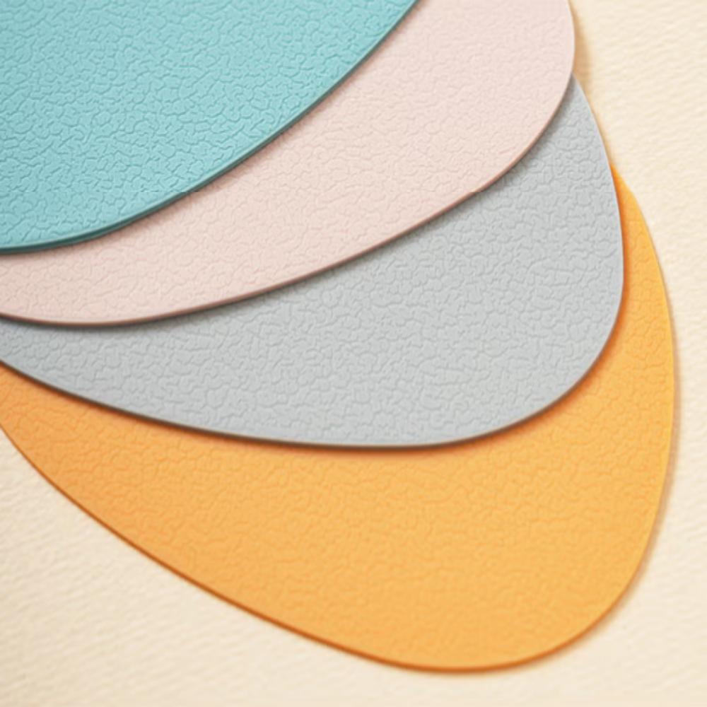 Lot de 4 sous-verres en silicone