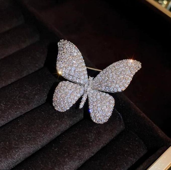Women Fashion Panda Pins Elegant Exquisite Bird Multifunctional Flower Brooch Best Party Gift Butterfly Jewelry