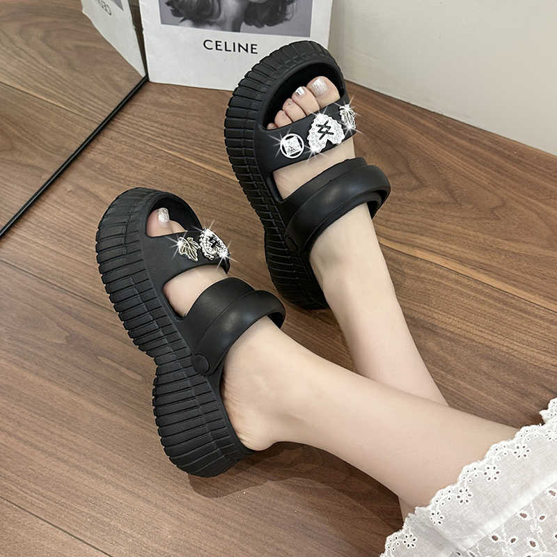 Fashion Ribbon Slingback Skate Shoes Platform Heels For Women Red Shoes Woman Medium Heel Sneakers Sports Outings Universal Brand