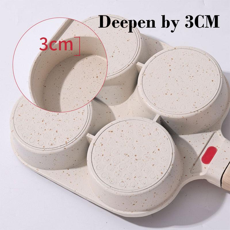 Japanische Omelettpfanne Antihaft Tamagoyaki Eier Bratpfanne Vielseitiger Frühstücks Kocher Pfanne für Eier Pfannkuchen Plett Crêpes