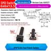 4-pin SMD Tactile Microswitch for Induction Cookers (6x6x5/6/7/8/10/17)
