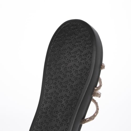 Carino Women's Sandals CAST44088, Pink, Size 24.5 cm