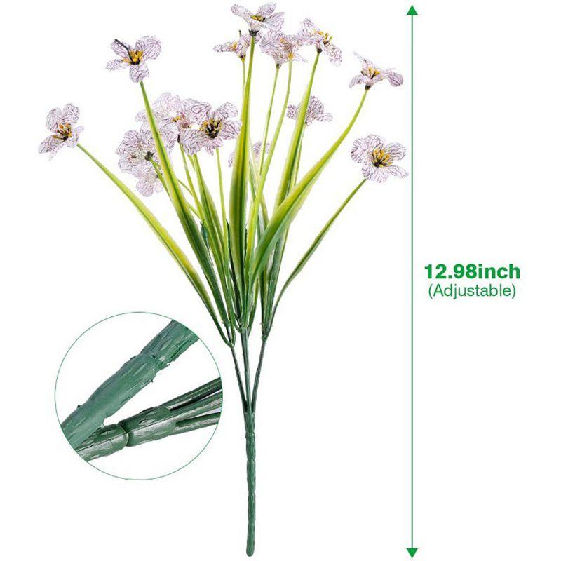 Bright And Lush Artificial Plum Blossoms Perfect Uv Resistant Outdoor Decor