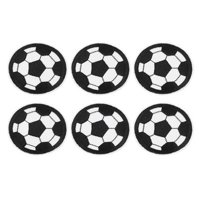 Fußball-gestickter Aufnäher, DIY-Dekoration, Kleidung, Eisen, Nähen, Aufkleber, Applikation, Bastelzubehör