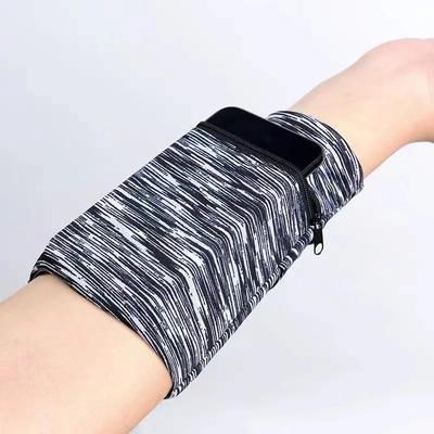 Zipper Running Bags Lightweight Wrist Wallet Pouch For Phone Key Card Sweatband Gym Fitness Sports Cycling Wristband Arm Bag