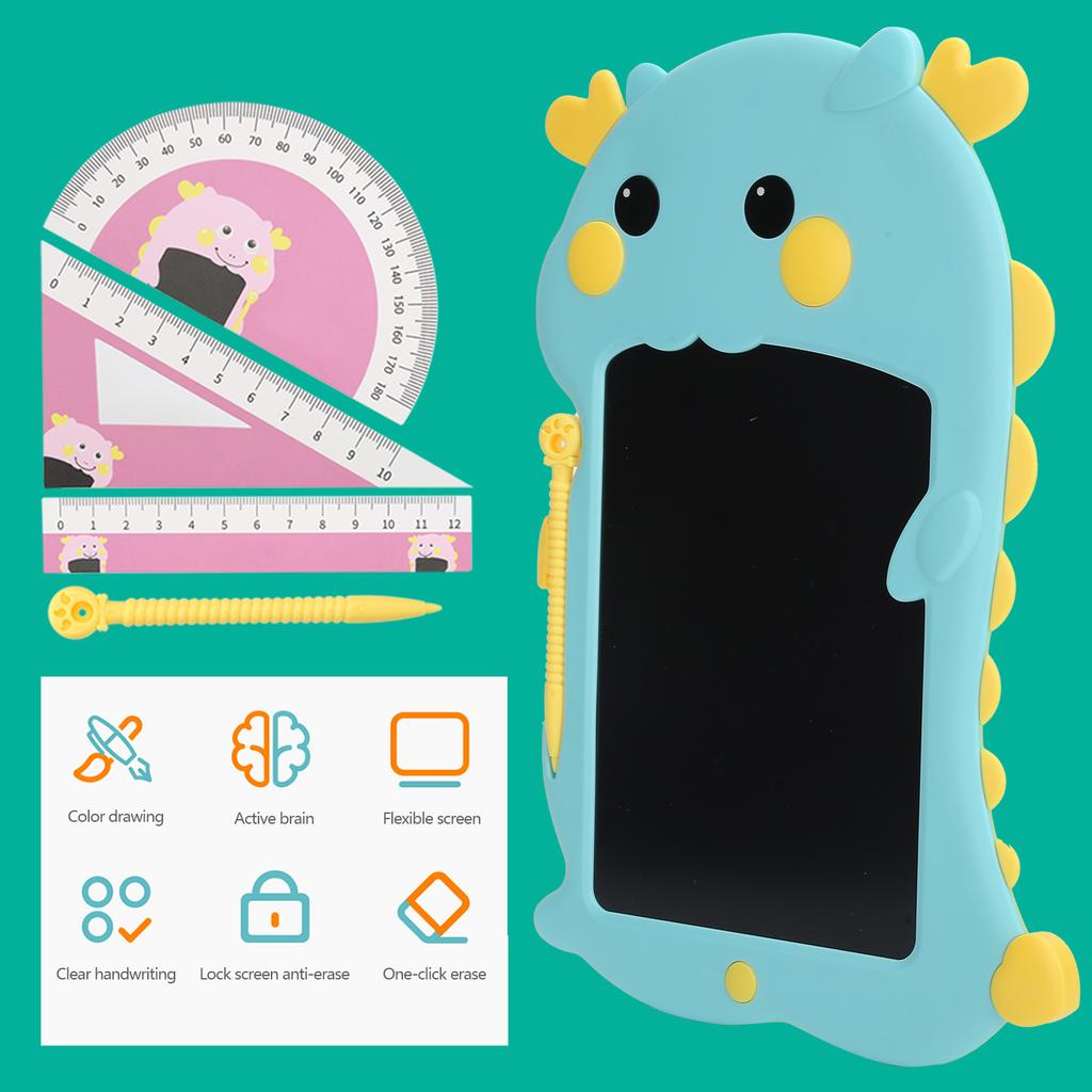 8.5in Cartoon LCD Writing Board Color Handwriting Electronic Drawing Pad for Student Home