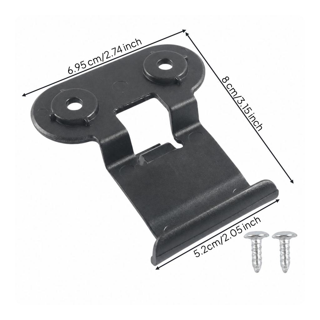 Armrest Box Lid Buckle with Screws Long-Lasting Strong