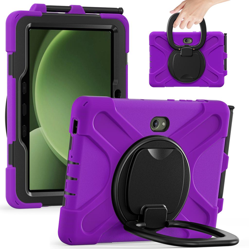 For Samsung Galaxy Tab Active5 Pro X350/X356B/Active Pro T540/T545/T547/Active4 Pro T630/T636 Case TPU + PC + Silicone Cover Kickstand