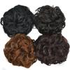 Chignon Updo Elastic Drawstring Hair Bun Pad In Black Brown Colors Straight Curly Hairpieces for Women Ladies