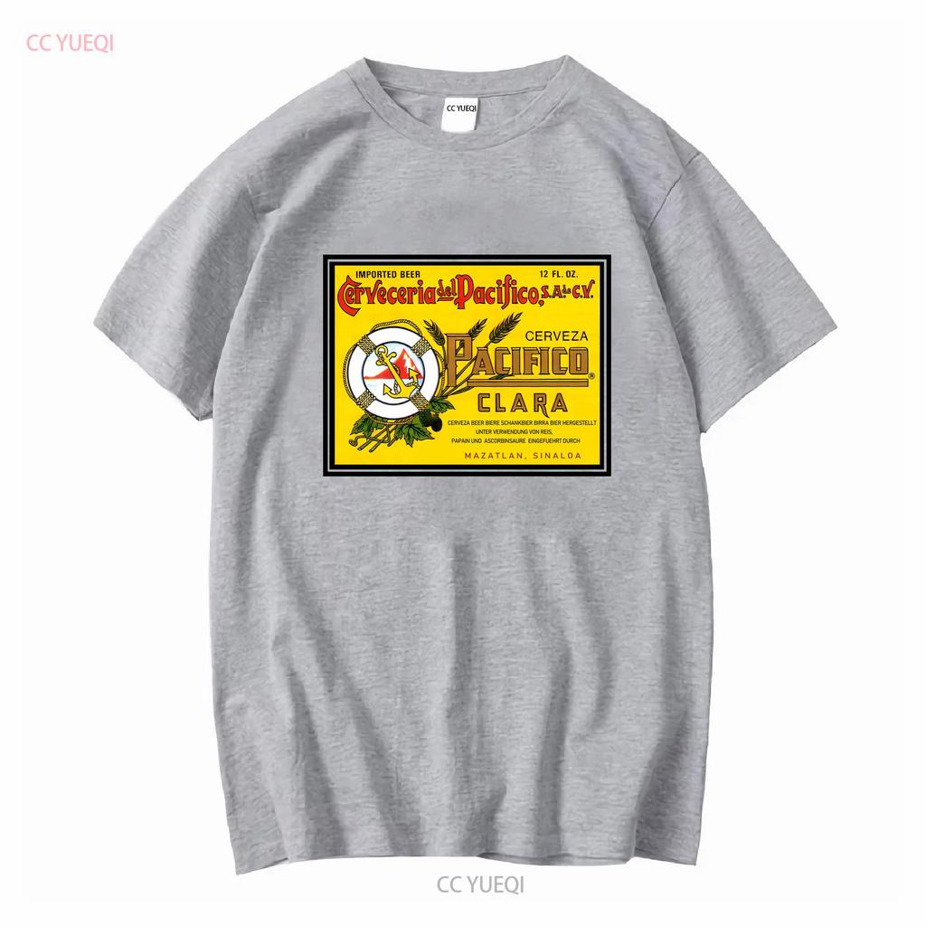Pacifico Clara Cerveza T Shirt Beer Cabo San Lucas Tourist Anchor Sz Large Lager Vintage Washed Comfortable Streetwear Soft