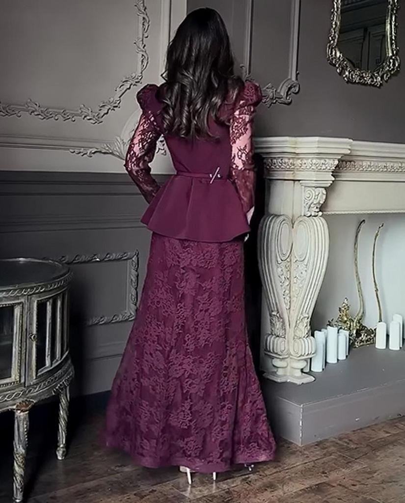 European & American Style Temperament Print Cardigan Jacket & Skirt Set - 2026 Collection