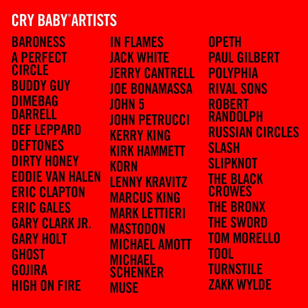 Pedal de Efeitos para Guitarra Jim Dunlop Crybaby Junior Wah CBJ95