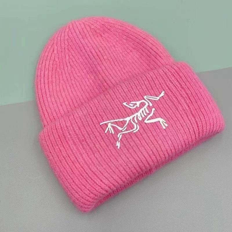 Rabbit Hair Warm Cold Hat Fashionable and Versatile Autumn and Winter Pullover Knitted Hat Men and Women Cold-proof Wool Hat