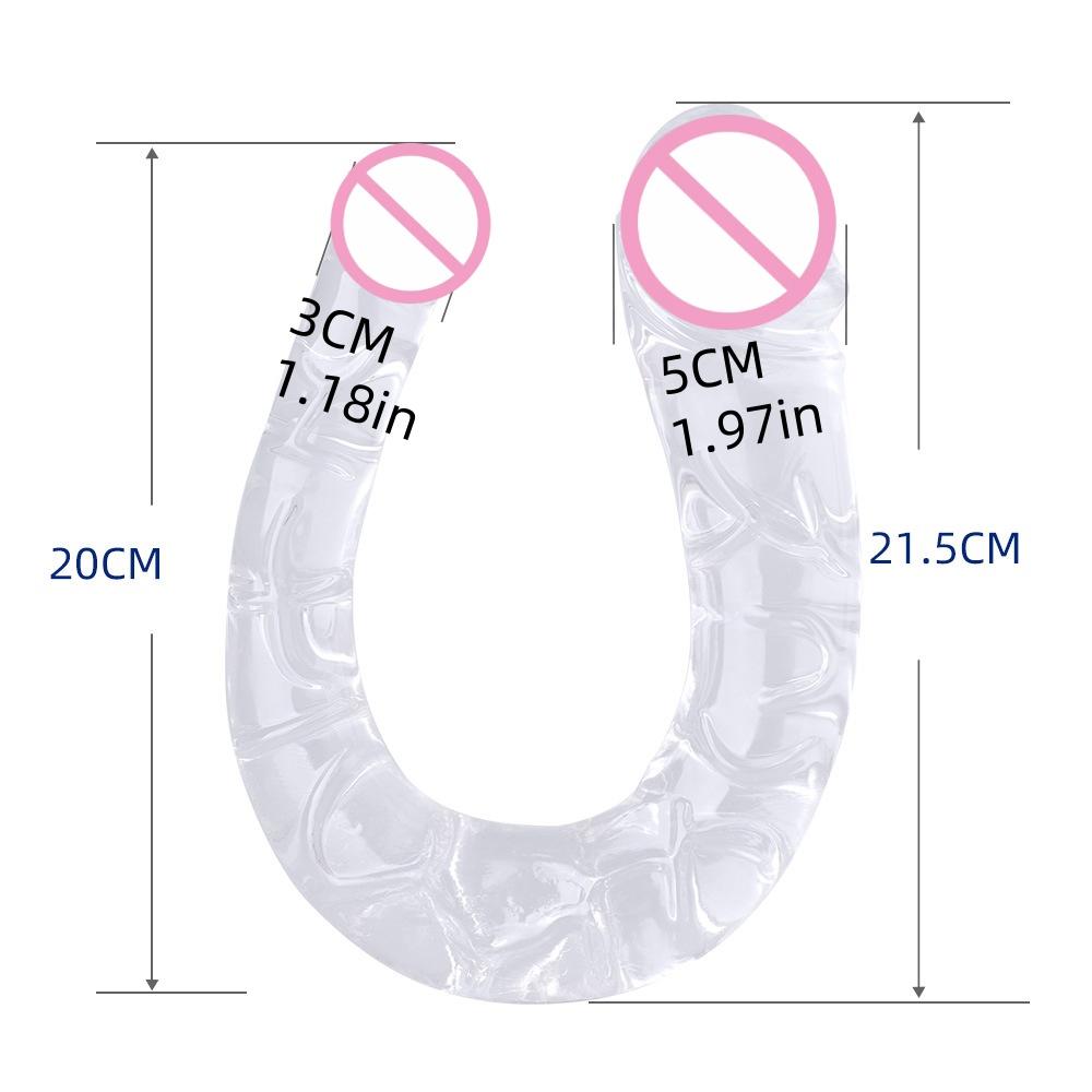 Lesbian - Friendly U - Shaped Vibrator: Realistic, Dual - Purpose for Women, Ignite Passionate Intimacy Anytime